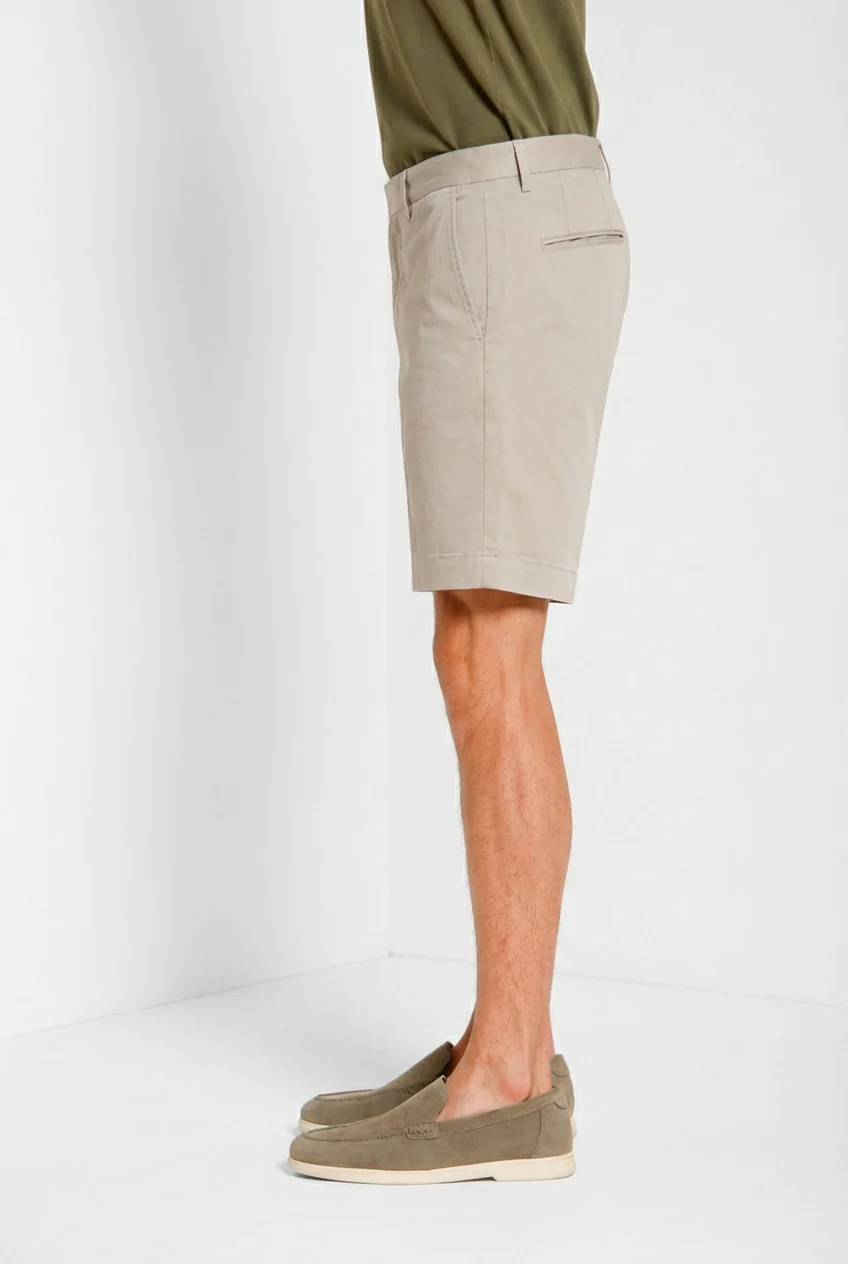 Boston delamere bermuda chino uomo in twill stretch relaxed fit - Image 4