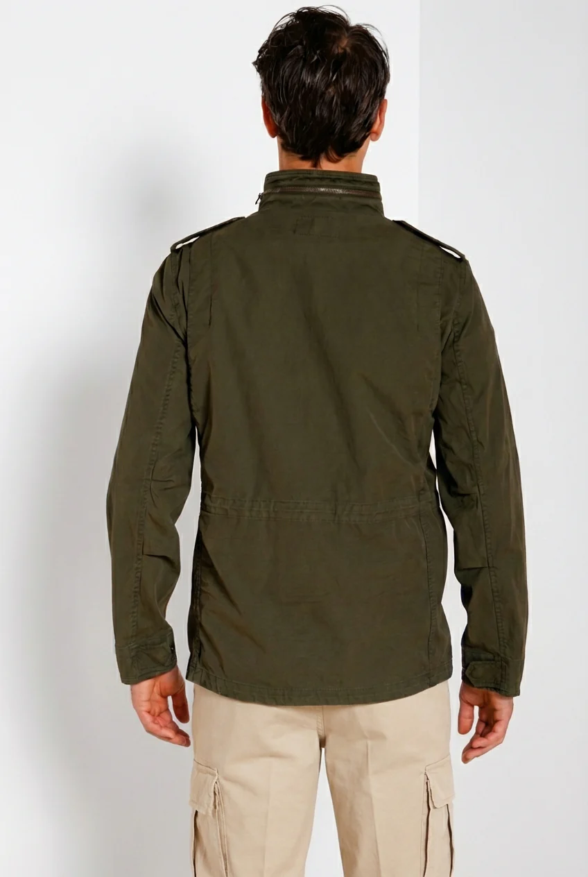 Field Jacket M74 uomo in canvas oxford ① - Image 6