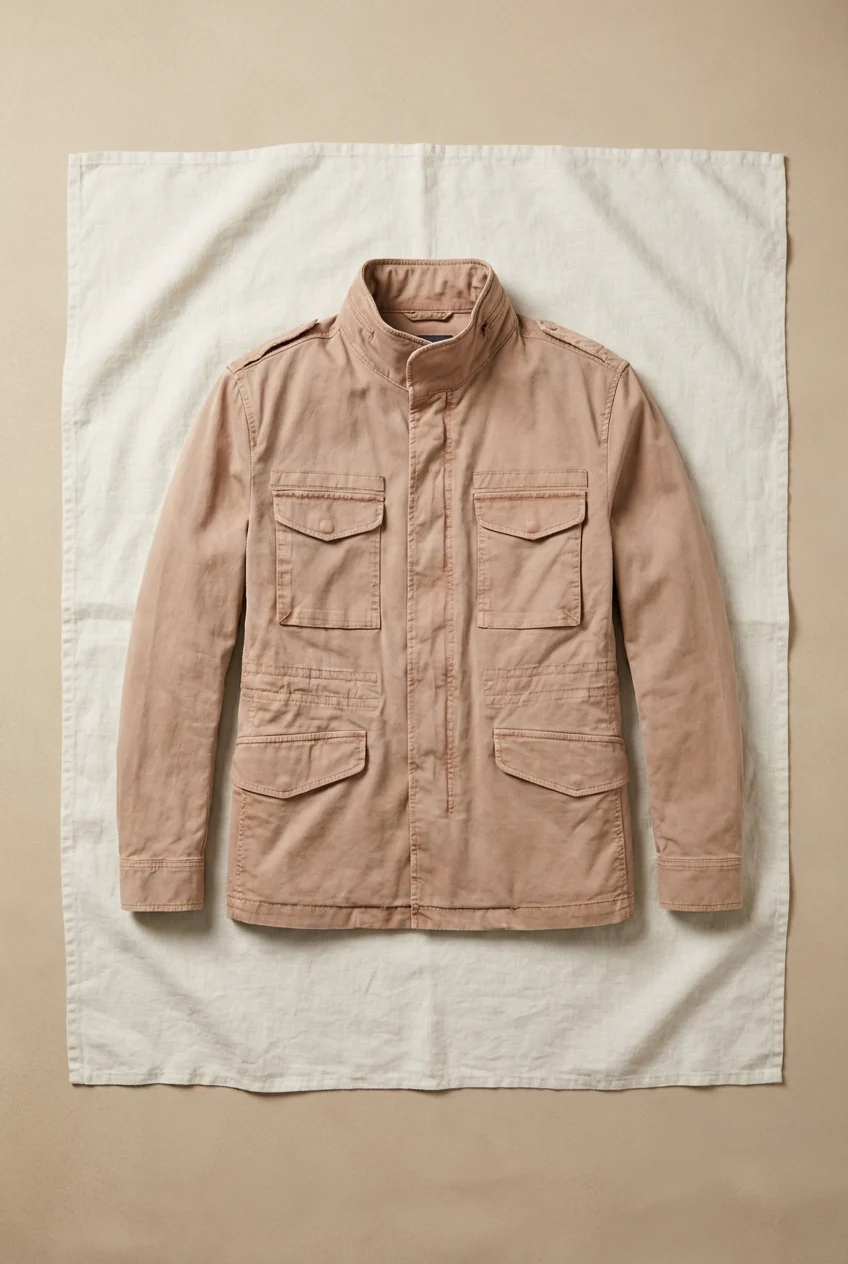 Jacket M74 delamere uomo in twill stretch - Image 2