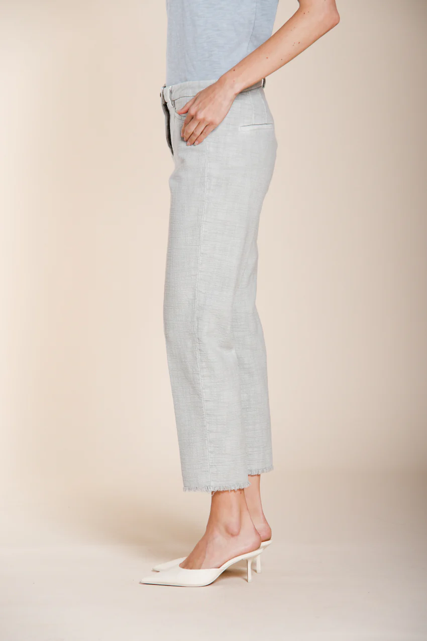 New York Carrot pantalone chino donna in stuoia carrot fit - Image 5
