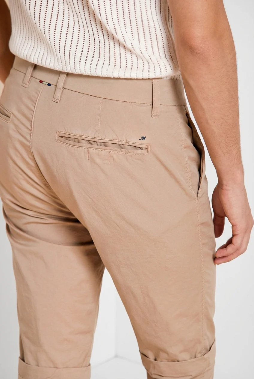 London bermuda chino uomo in gabardina stretch regular fit â‘ - Image 2