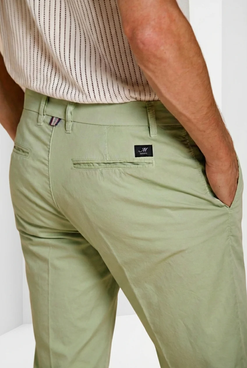 London bermuda chino uomo in gabardina stretch regular fit ① - Image 2