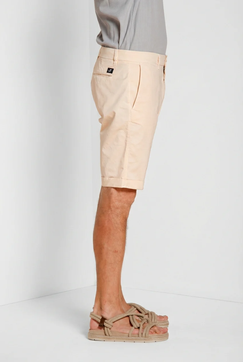 London bermuda chino uomo in gabardina stretch regular fit ① - Image 3