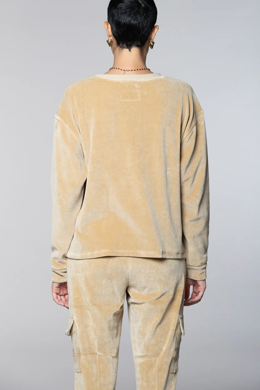Beverly felpa donna in jersey ciniglia - Image 5