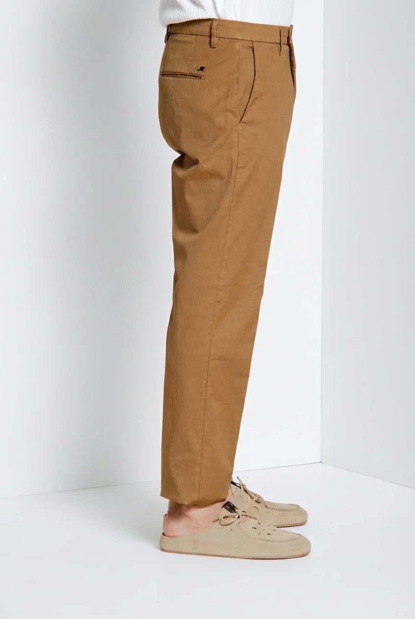Boston pantalone chino uomo in cavallery stretch relaxed fit - Image 3