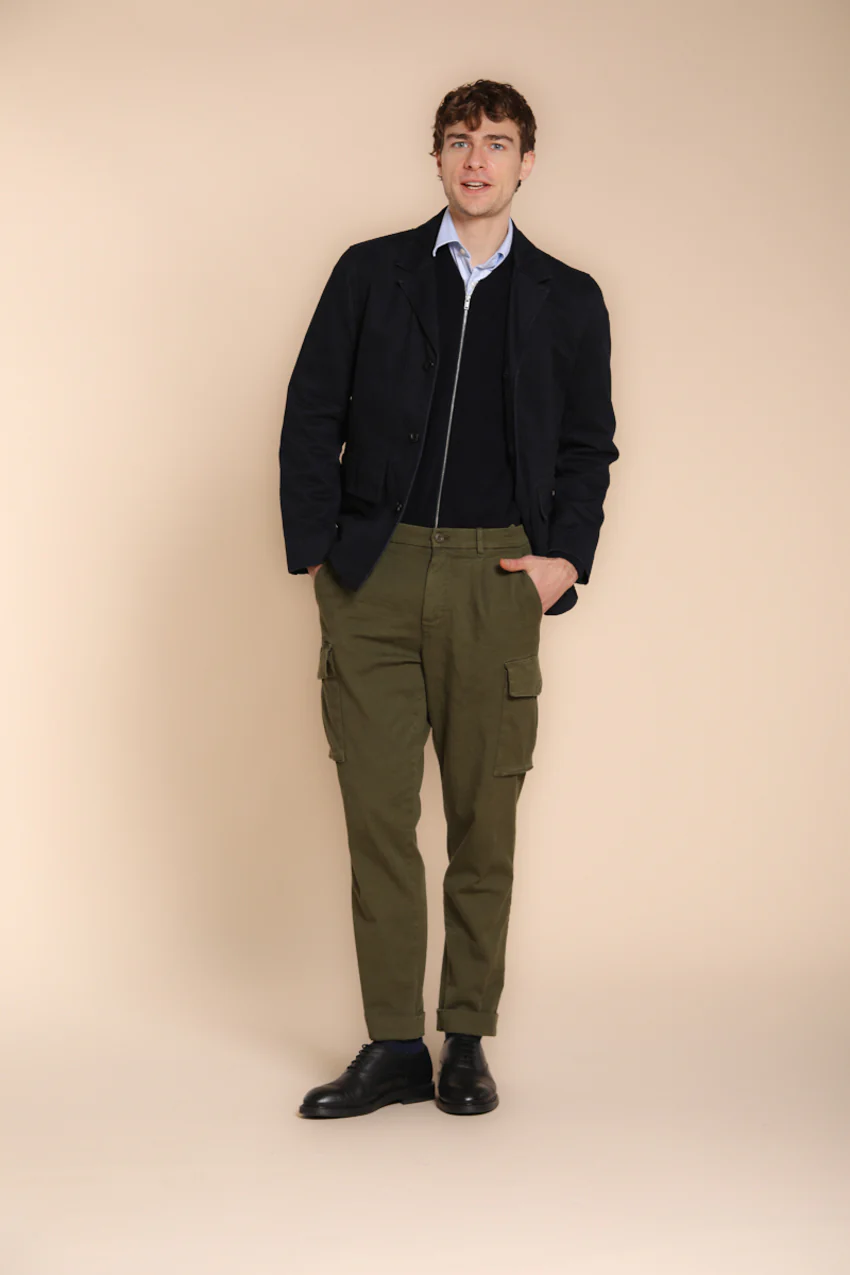 Cargo pantalone cargo uomo sartoriale relaxed fit - Image 3