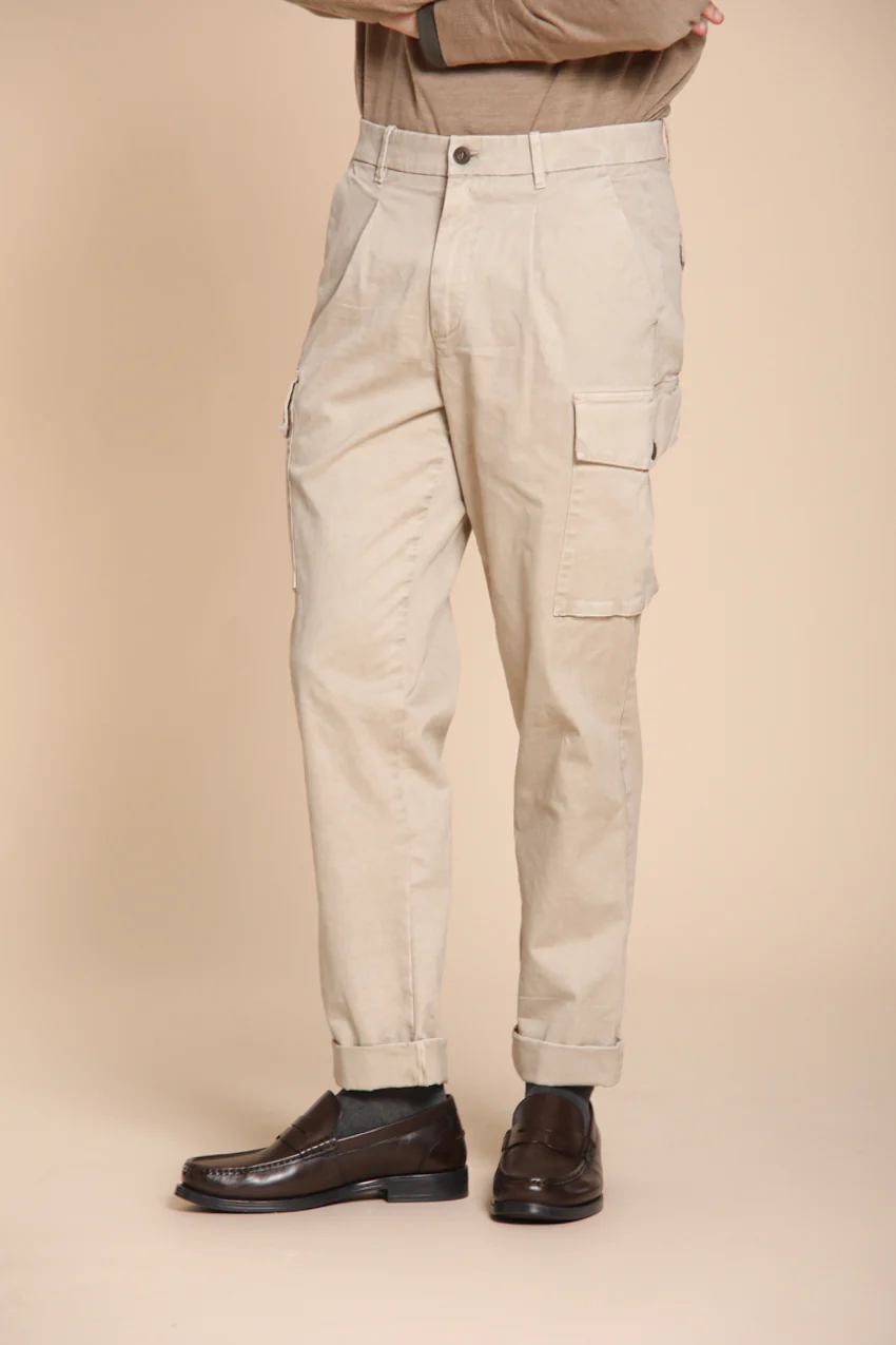 Cargo pantalone cargo uomo sartoriale relaxed fit - Image 4