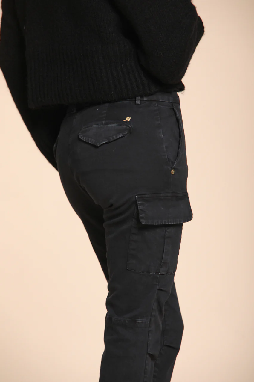 Chile City pantalone cargo donna in raso slim fit - Image 5