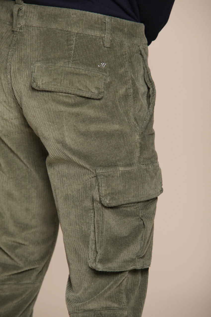 Chile pantalone cargo in velluto costa francia regular fit - Image 2