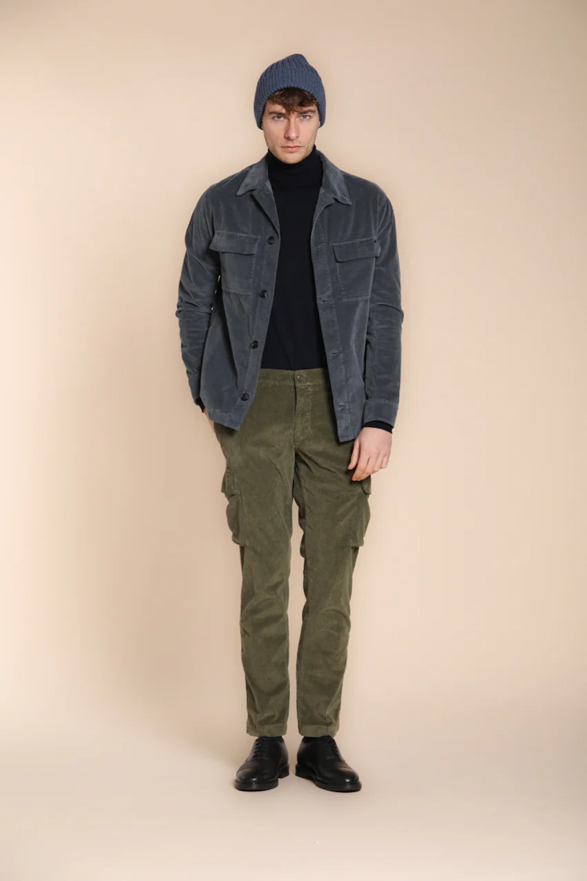 Chile pantalone cargo in velluto costa francia regular fit - Image 5