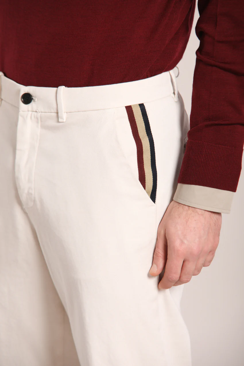 Chinos Icon pantalone chino uomo in bull relaxed fit - Image 3