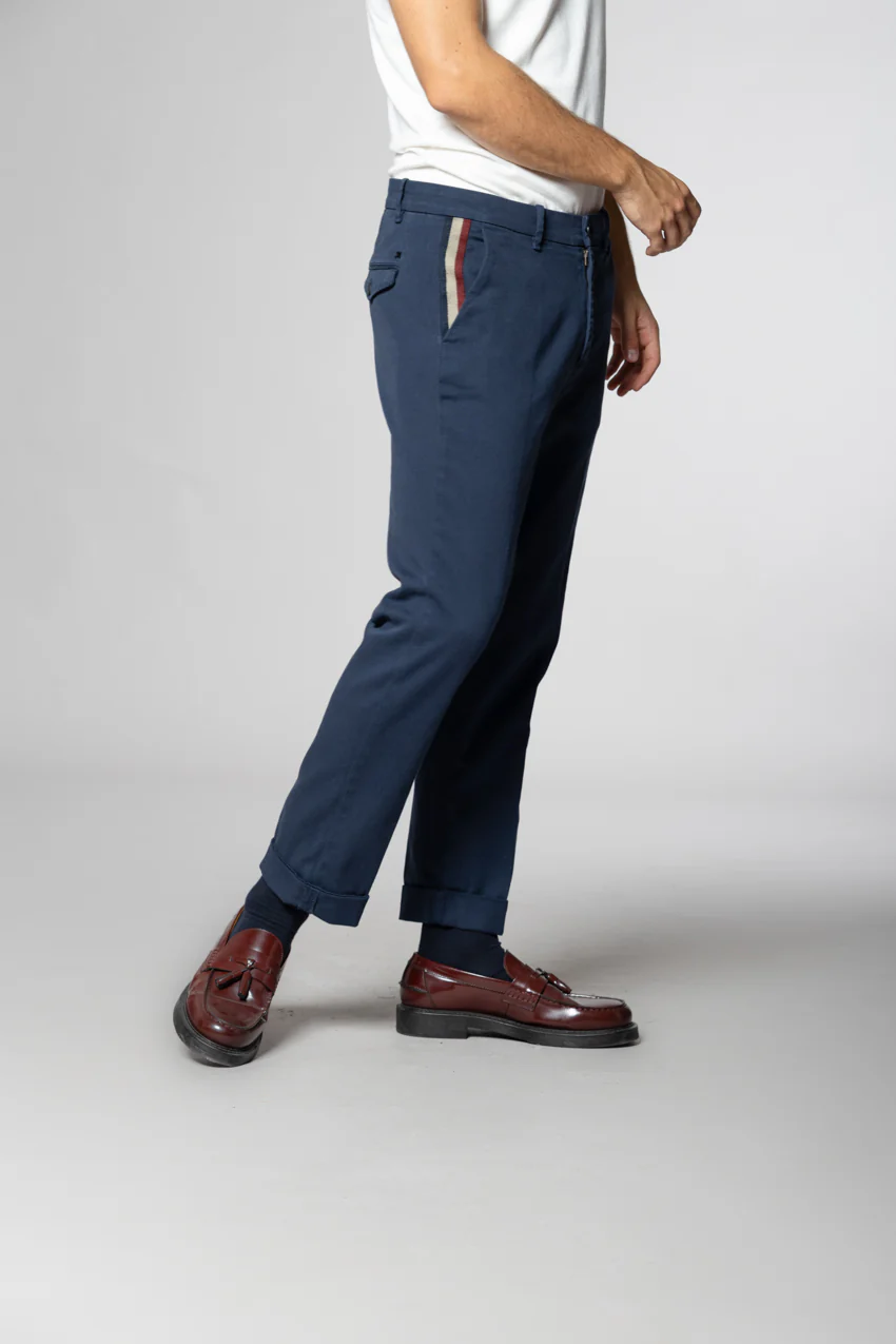 Chinos Icon pantalone chino uomo in bull relaxed fit - Image 3