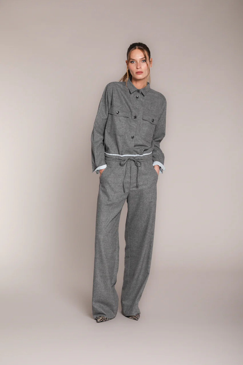 City Field giacca da donna in lana unita - Image 4
