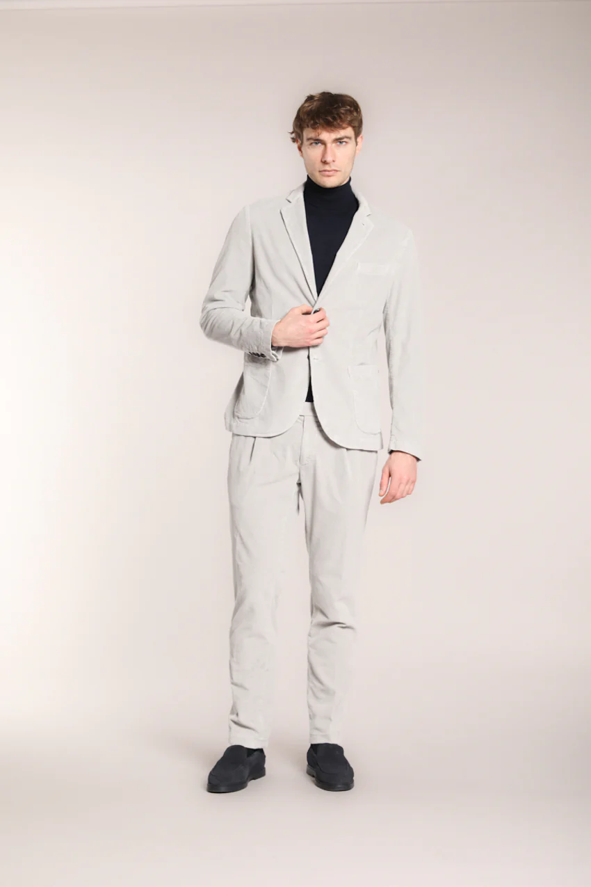 Da Vinci blazer uomo in velluto 500 righe - Image 3