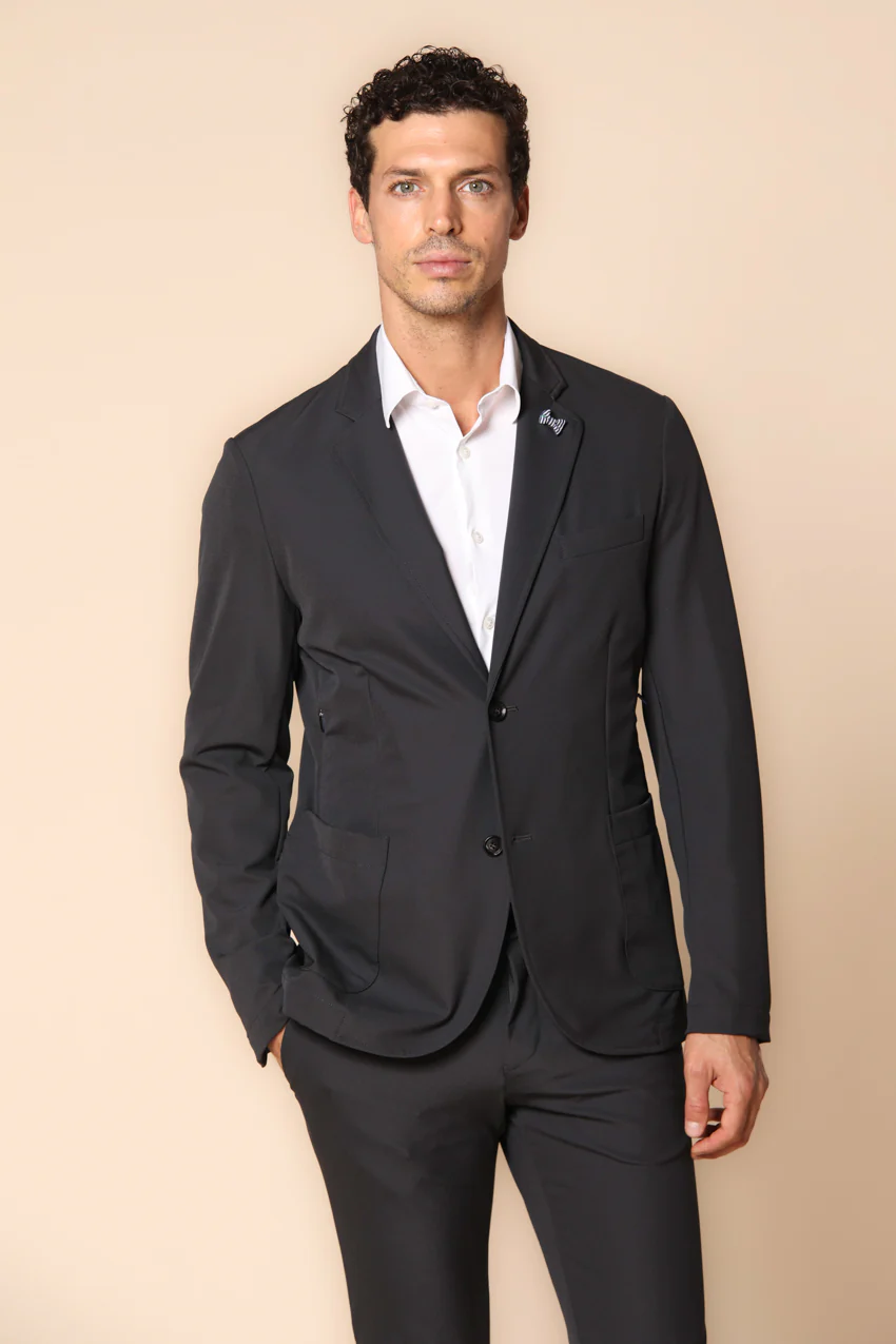Da Vinci Tech Dynamic blazer uomo in jersey stretch