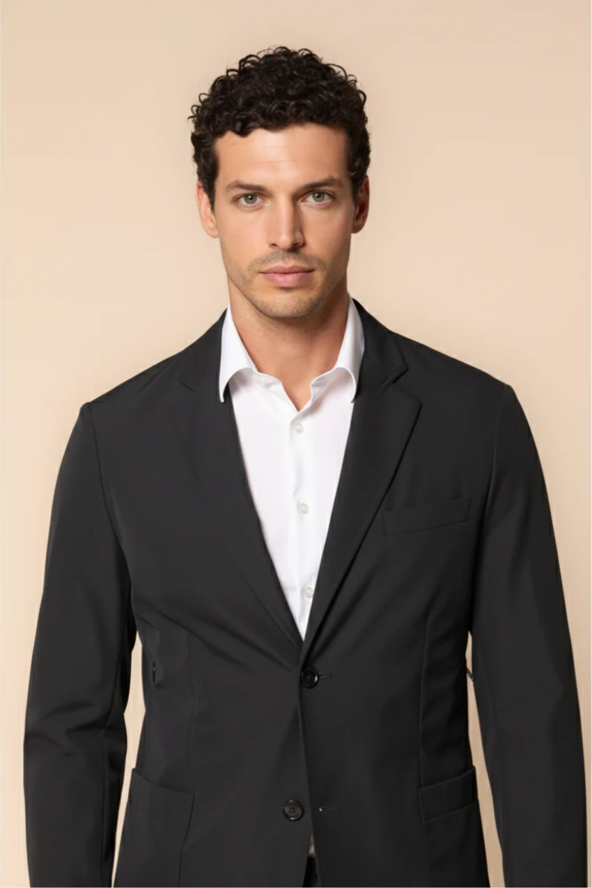 Da Vinci Tech Dynamic blazer uomo in jersey stretch - Image 2