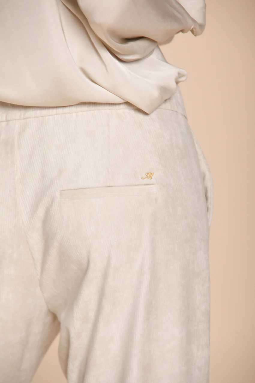 Easy Straight pantalone chino donna in jersey straight fit - Image 3