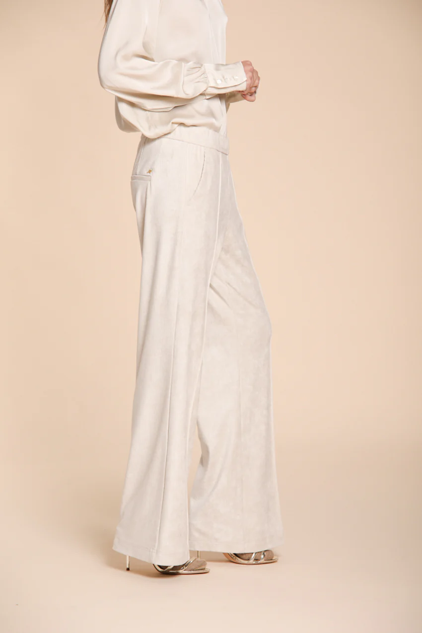 Easy Straight pantalone chino donna in jersey straight fit - Image 4