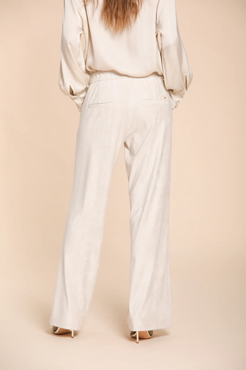 Easy Straight pantalone chino donna in jersey straight fit - Image 5