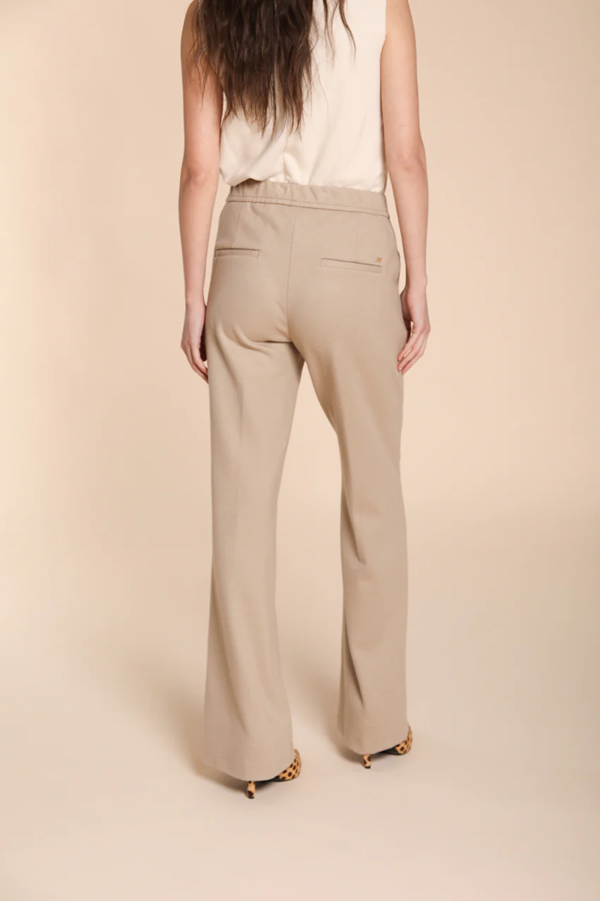 Easy Straight pantalone chino donna in jersey straight fit - Image 5