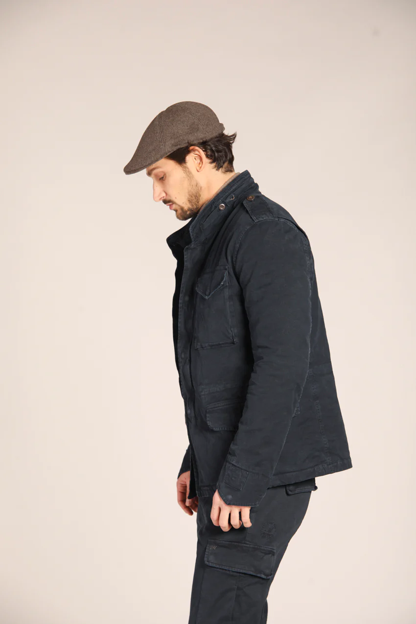 Field Jacket M74 uomo in cotone stretch - Image 4