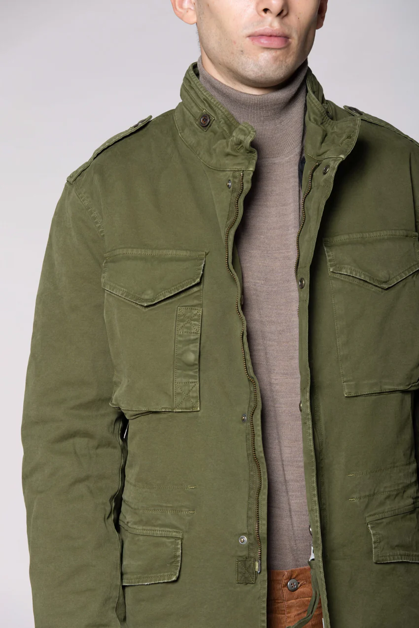 Field Jacket M74 uomo in cotone stretch - Image 2