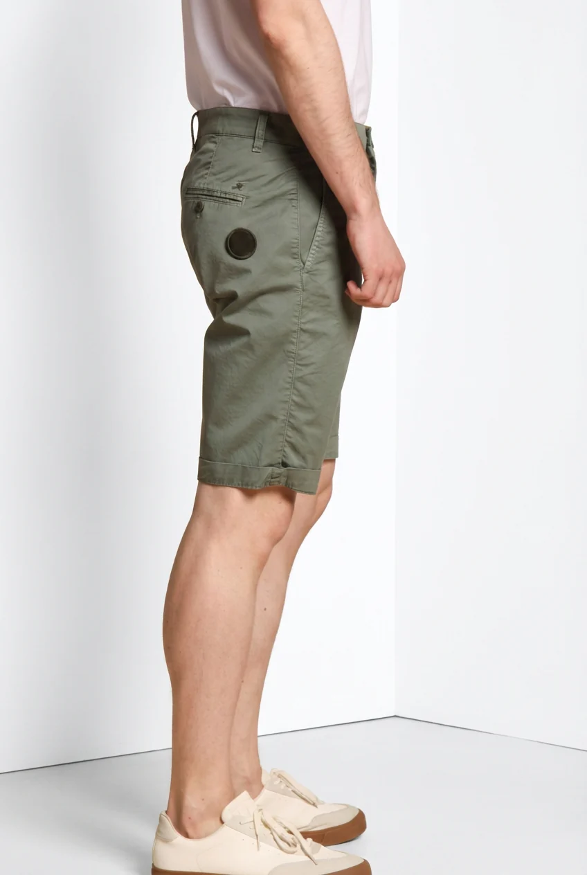 John Coolkhinos bermuda chino uomo in cotone pima logo edition carrot fit ① - Image 3
