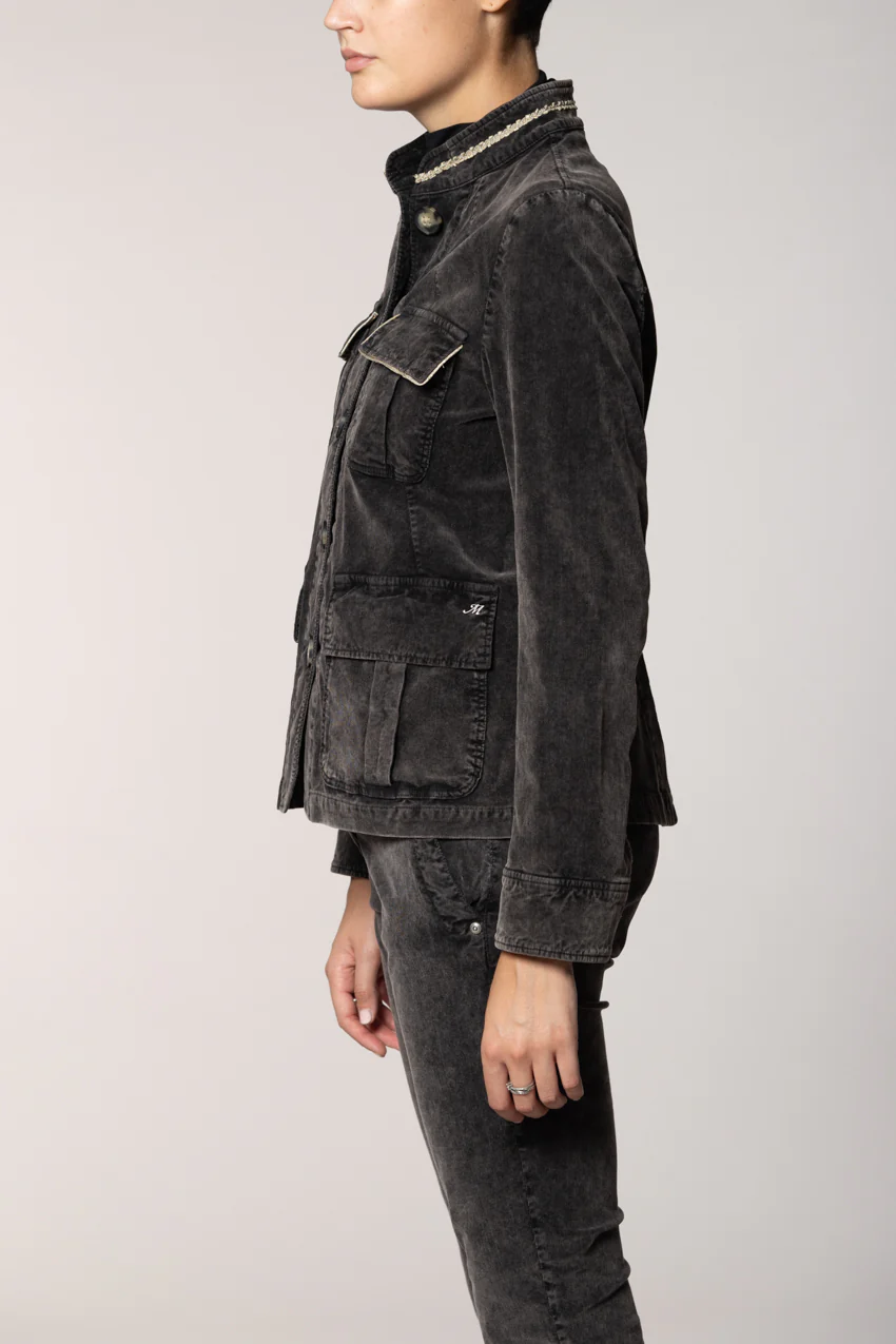 Karen giacca donna in velluto 1000 righe - Image 3