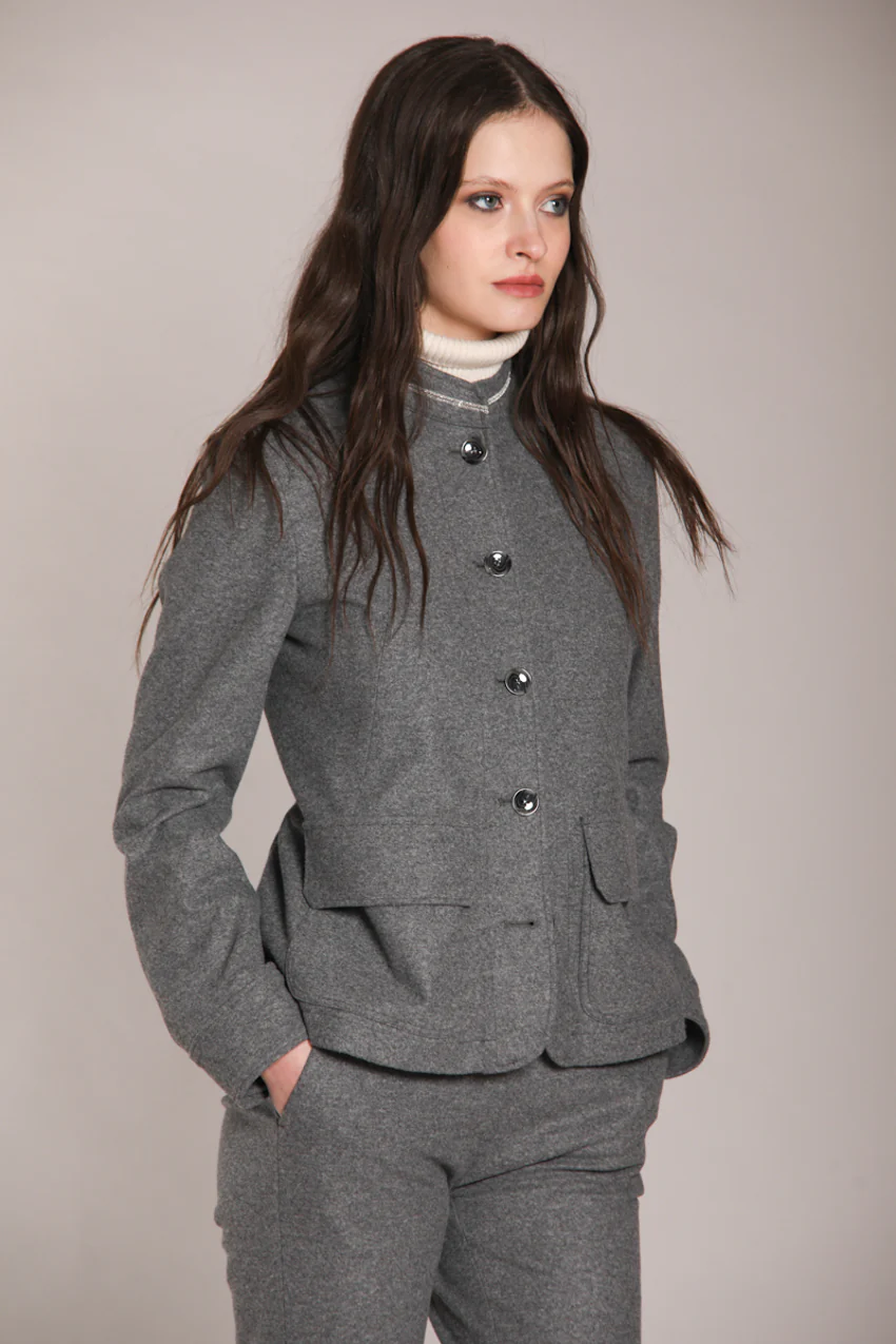 Karen New giacca da donna In jersey flanella - Image 3