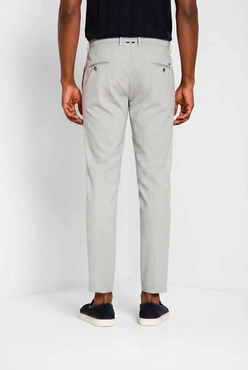 Milano pantalone chino uomo in resca extra slim fit - Image 3