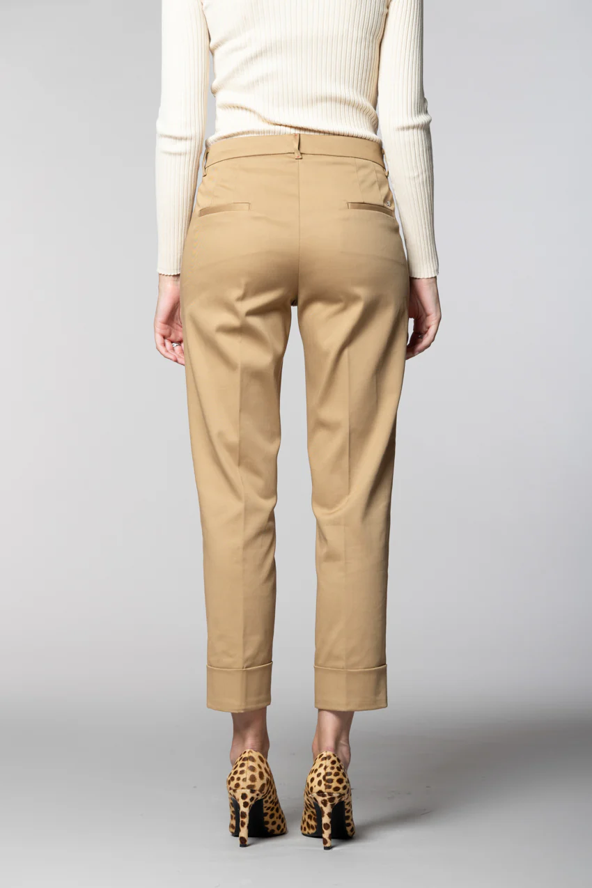 New York Carrot pantalone chino donna in gabardina carrot fit - Image 5