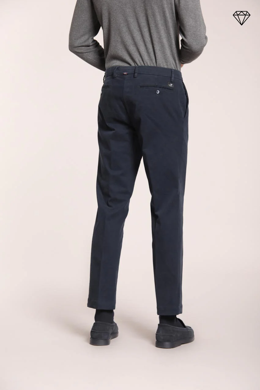 New York pantalone chino uomo in gabardina stretch regular fit ① - Image 6
