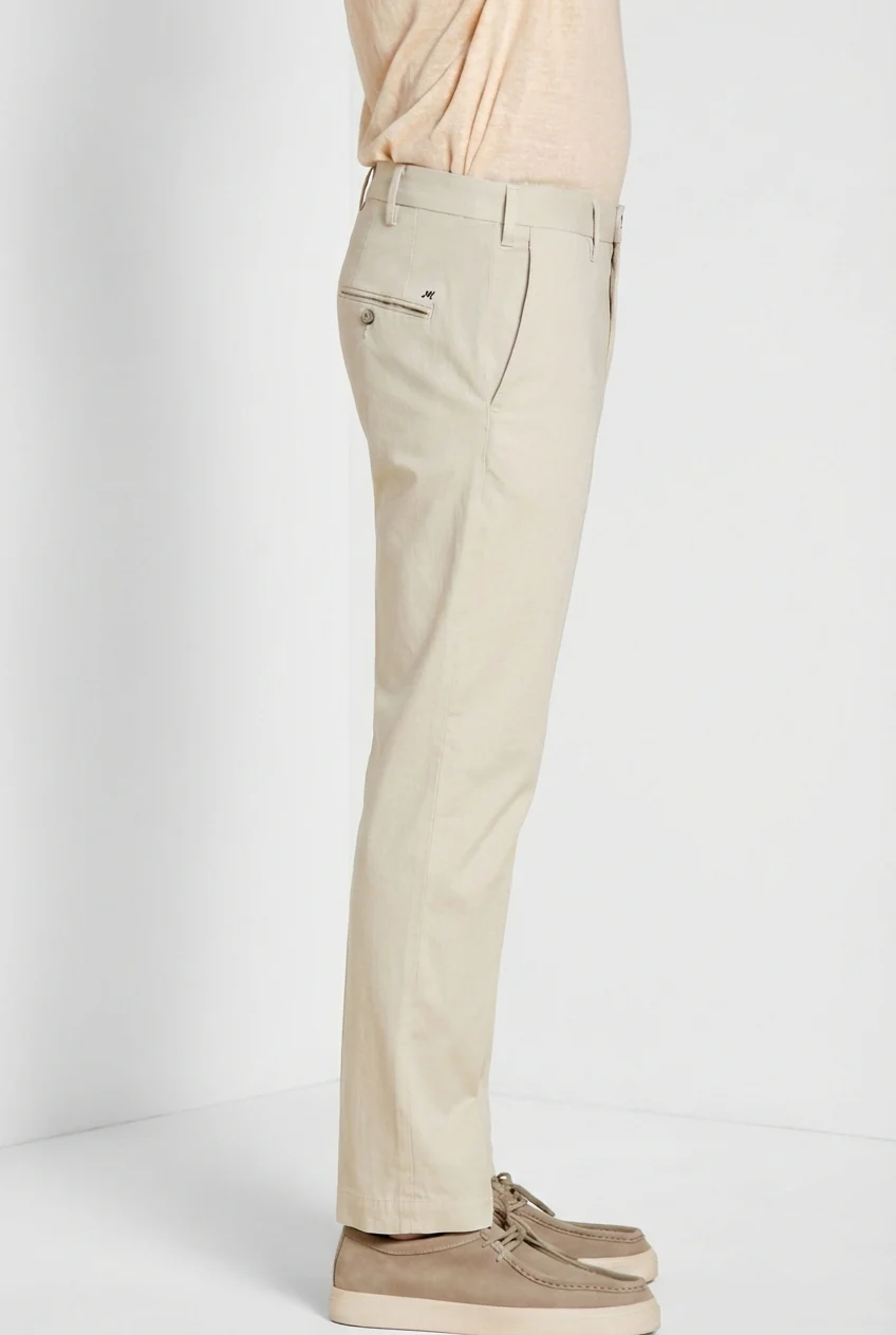 New York pantalone chino uomo in gabardina stretch regular fit ① - Image 4