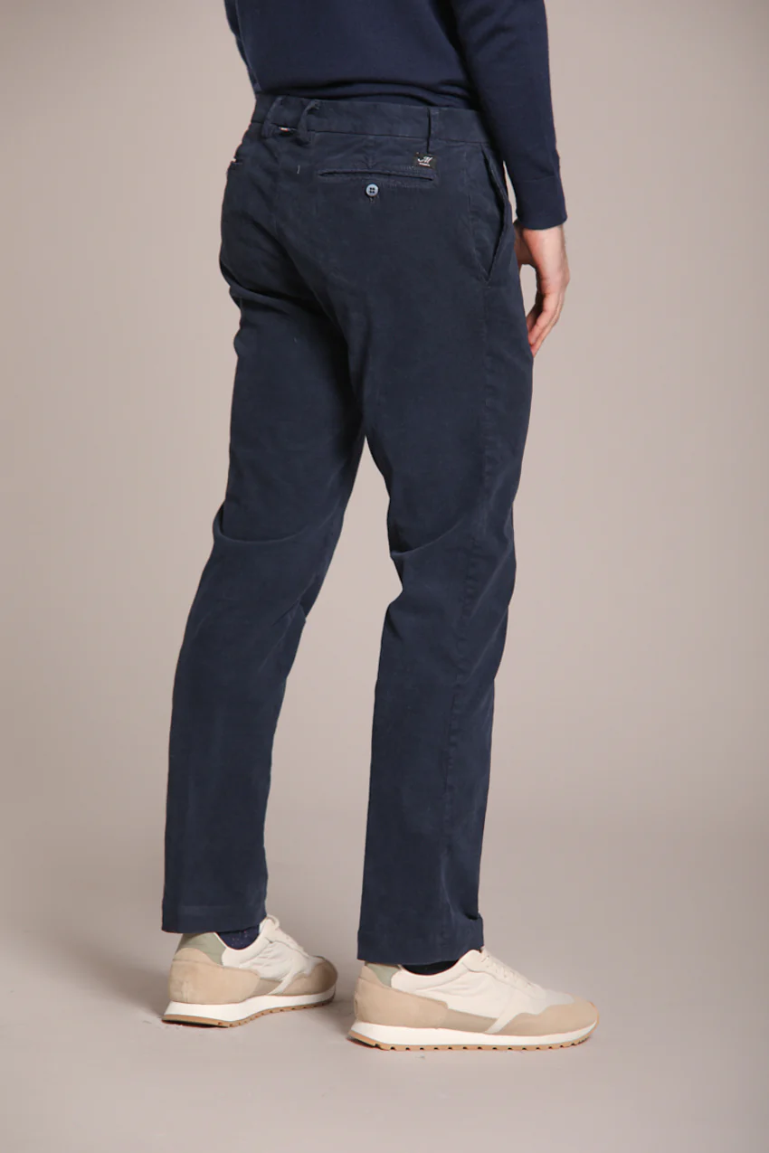 New York pantalone chino uomo in velluto 1000 righe regular fit - Image 3