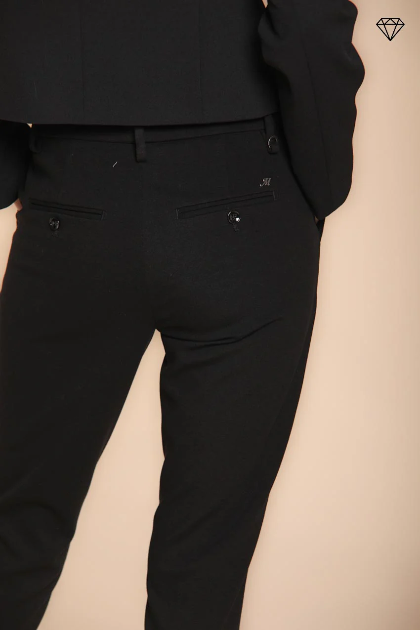 New York Slim pantalone chino donna in jersey tecnico slim fit ① - Image 3