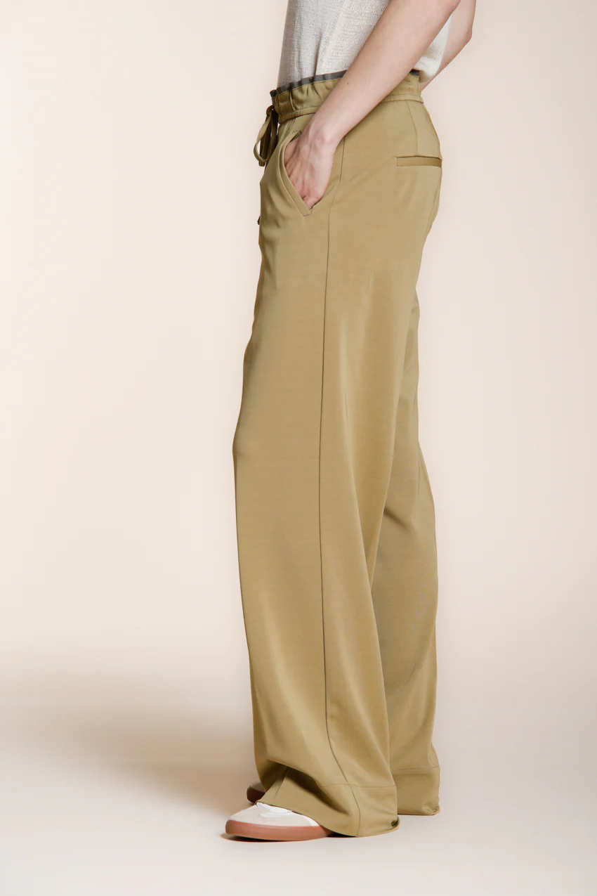 New York Studio Elax pantalone chino jogger donna in jersey straight fit - Image 4