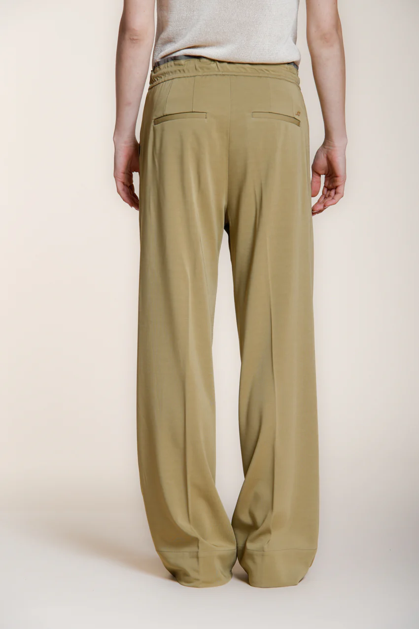 New York Studio Elax pantalone chino jogger donna in jersey straight fit - Image 5