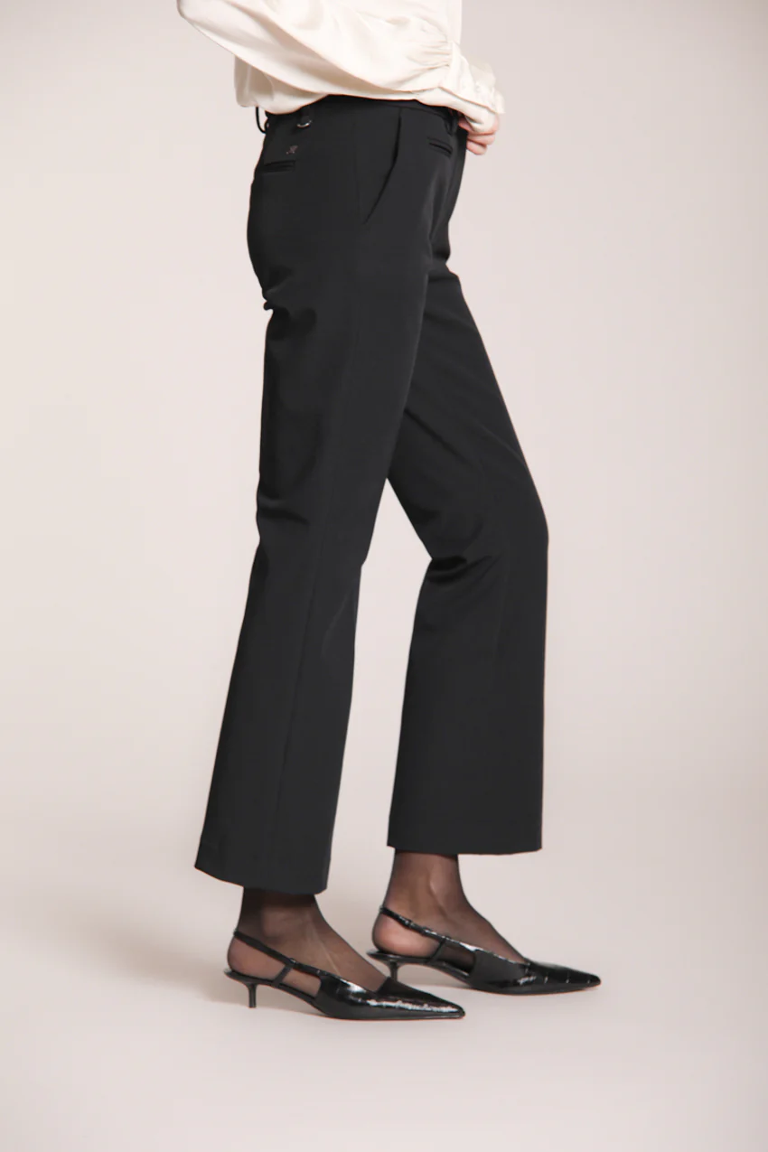 New York Trumpet pantalone chino donna tessuto tecnico cavallery slim fit - Image 3