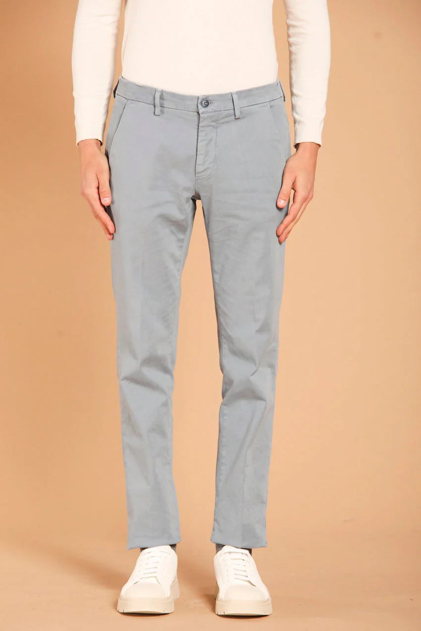 Torino City String pantalone chino uomo in gabardina slim fit - Image 3