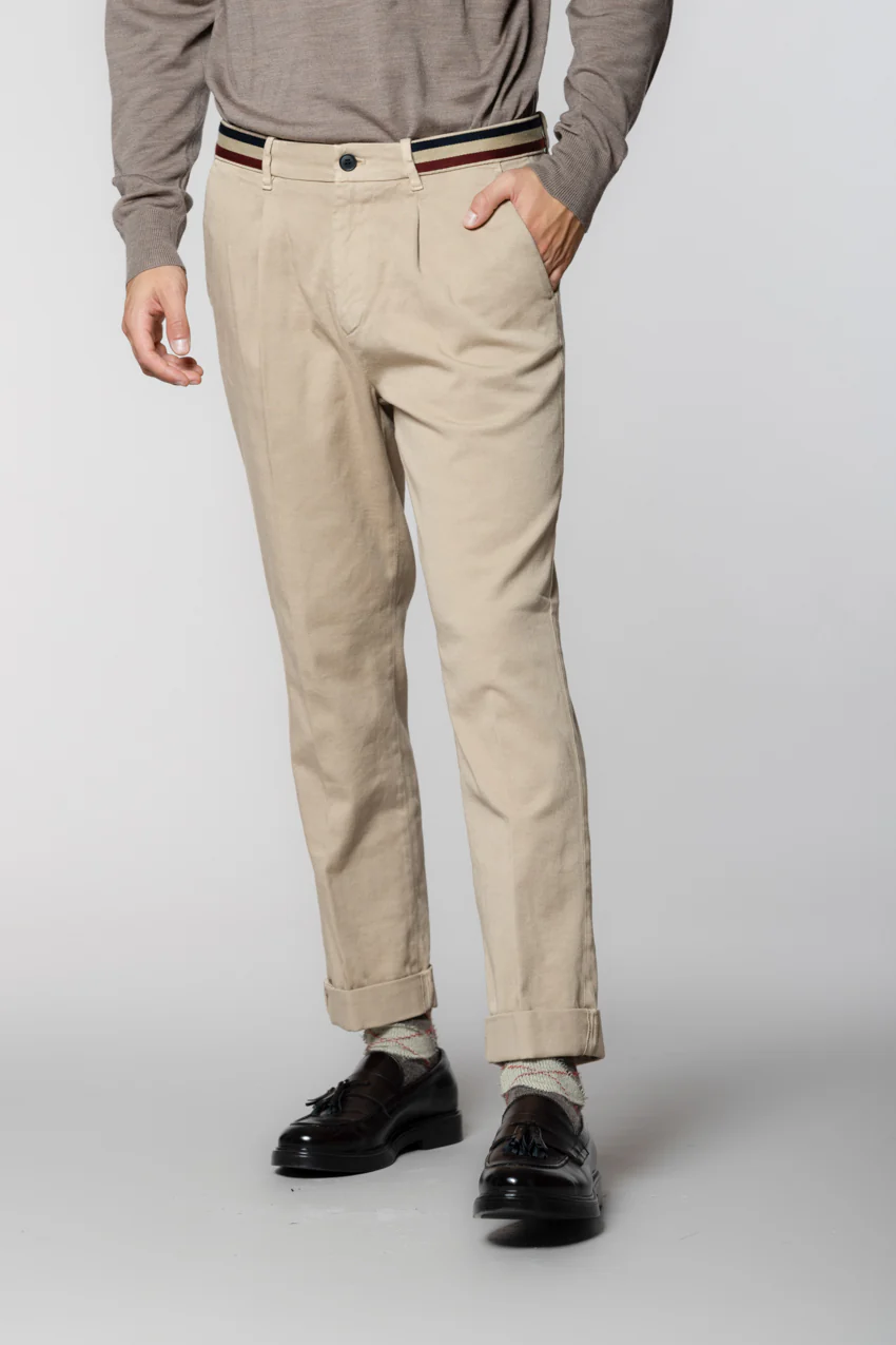 Pinces Icon pantalone chino uomo in bull relaxed fit - Image 3