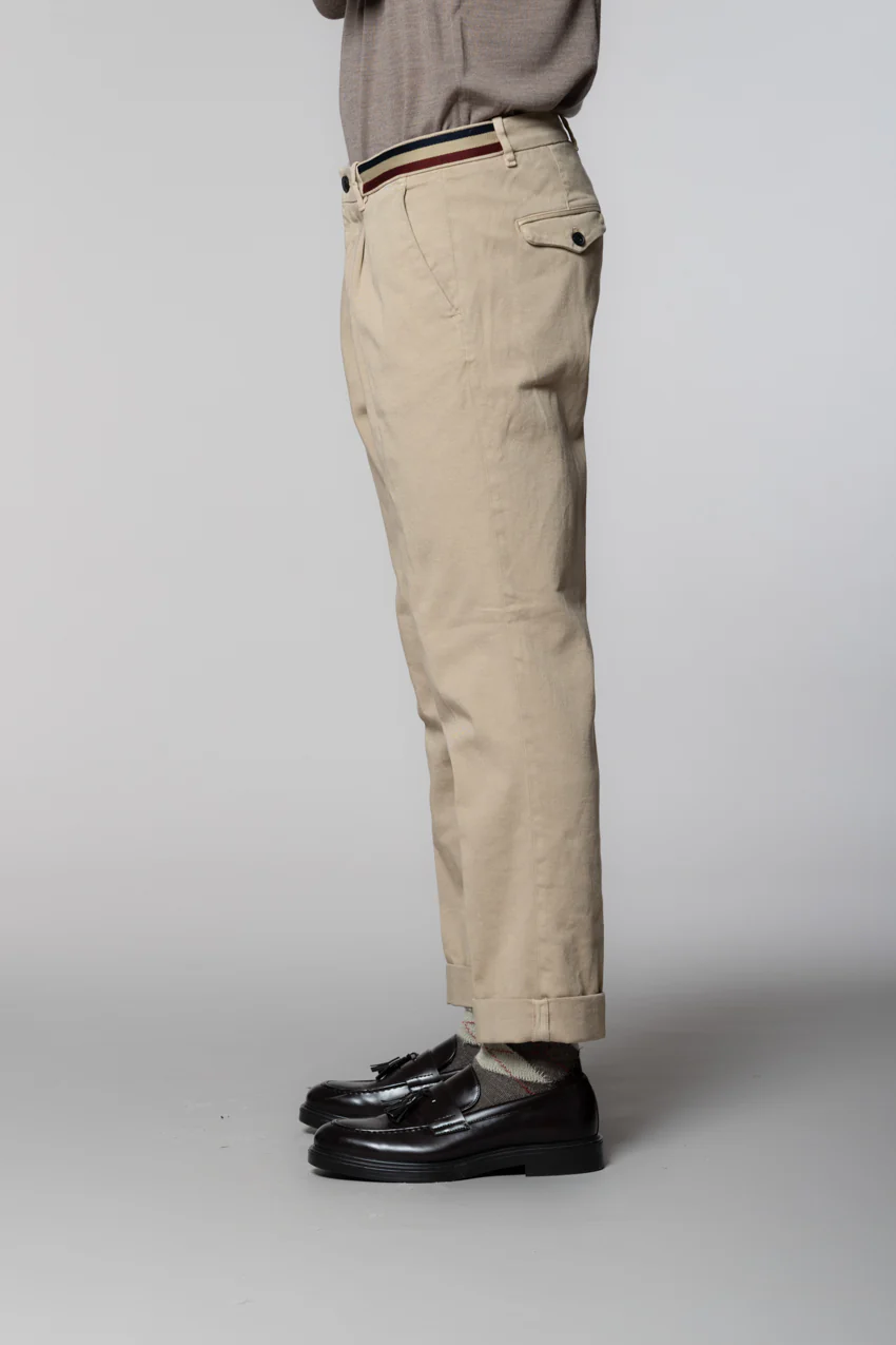 Pinces Icon pantalone chino uomo in bull relaxed fit - Image 4