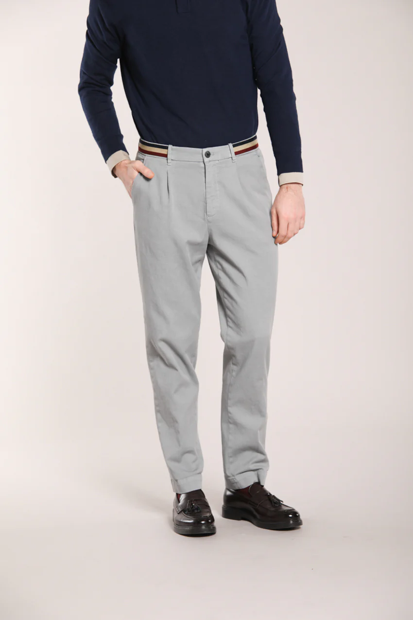 Pinces Icon pantalone chino uomo in bull relaxed fit