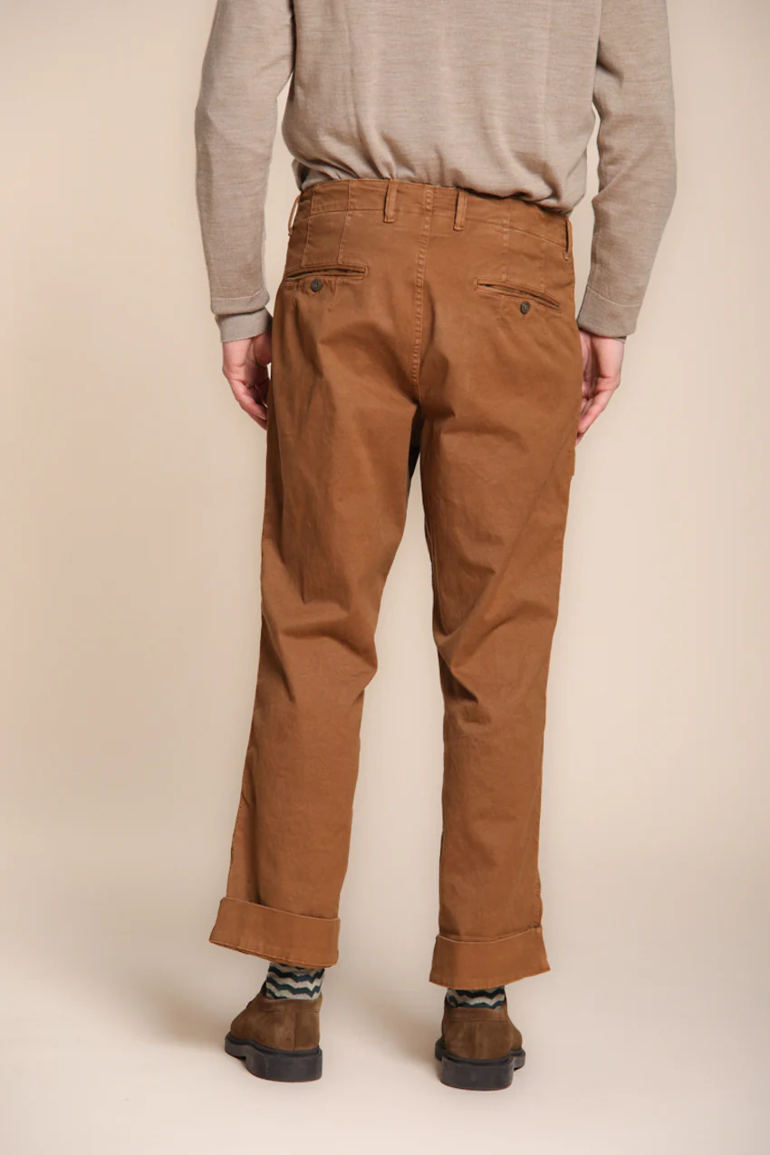 San Luis M74 pantalone cargo uomo in gabardina relaxed fit - Image 6