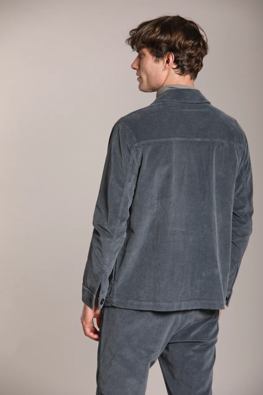 Steve overshirt uomo in velluto 500 righe - Image 5
