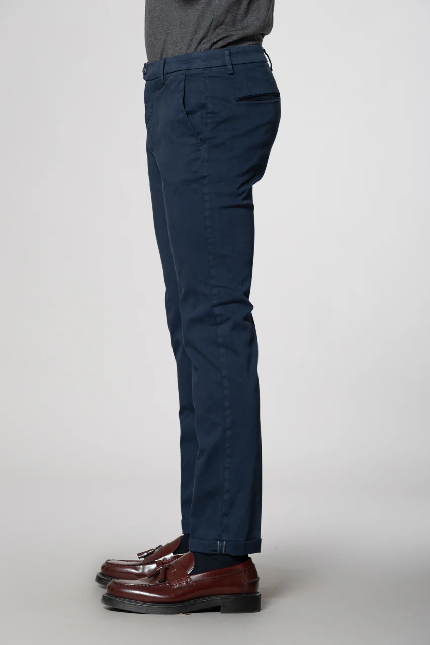 Torino Flex pantalone chino uomo in raso slim fit - Image 5