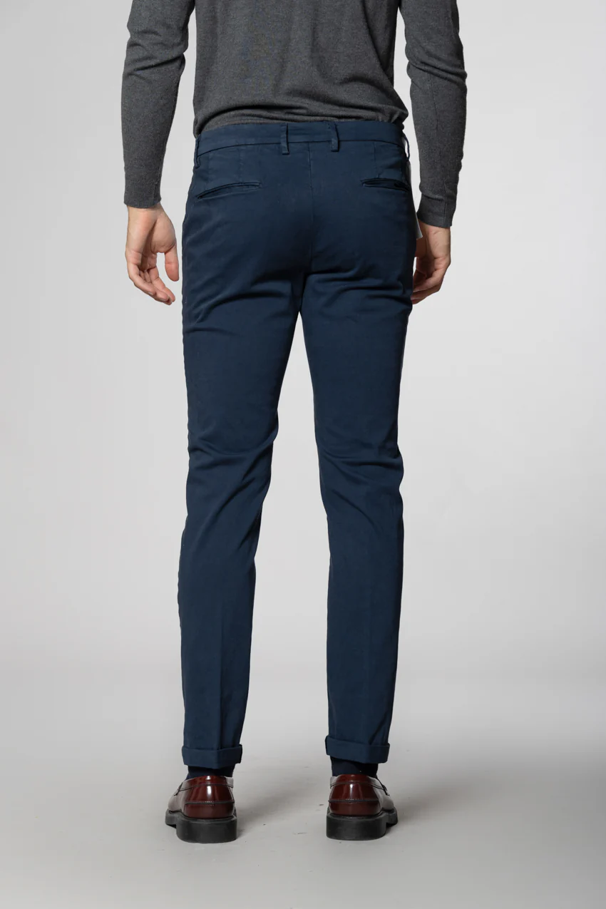 Torino Flex pantalone chino uomo in raso slim fit - Image 6