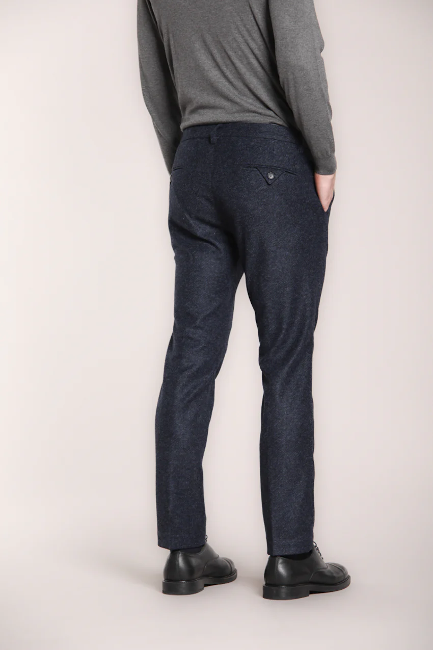 Torino Jog pantalone chino uomo in lana resca slim fit - Image 4