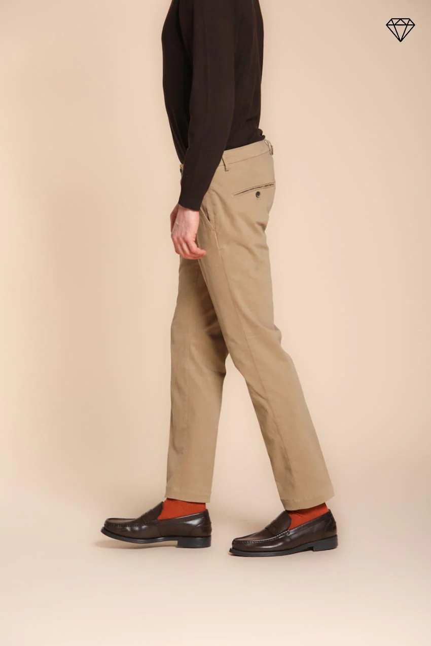 Torino pantalone chino uomo in gabardina slim fit ① - Image 4