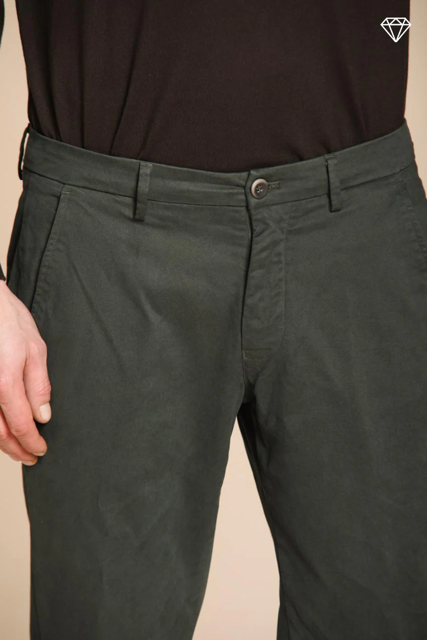 Torino pantalone chino uomo in gabardina slim fit ① - Image 2