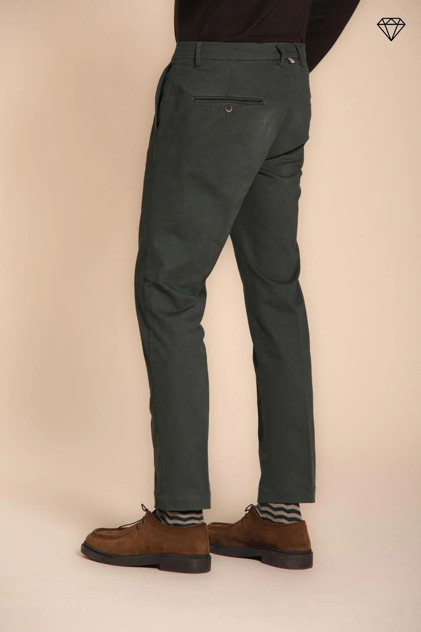 Torino pantalone chino uomo in gabardina slim fit ① - Image 4
